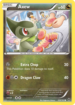Axew #109 from BREAKthrough