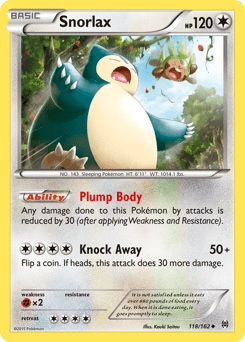 Snorlax #118 from BREAKthrough
