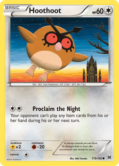 Hoothoot #119 from BREAKthrough
