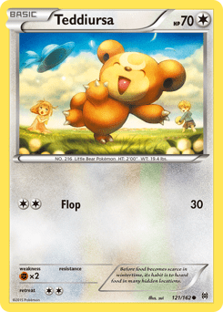 Teddiursa #121 from BREAKthrough