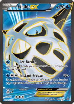 Glalie-EX #155 from BREAKthrough