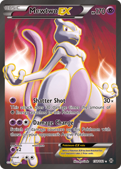 Mewtwo-EX #158 from BREAKthrough