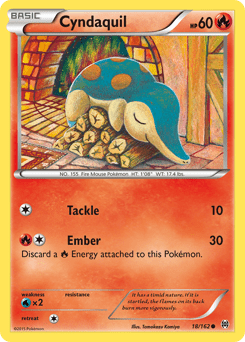 Cyndaquil #18 from BREAKthrough