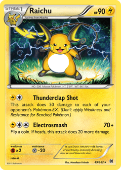 Raichu #49 from BREAKthrough