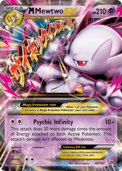 M Mewtwo-EX #64 from BREAKthrough