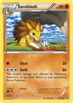 Sandslash #76 from BREAKthrough