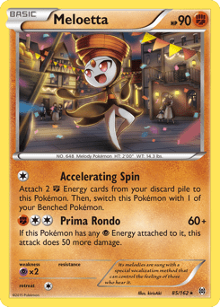 Meloetta #85 from BREAKthrough