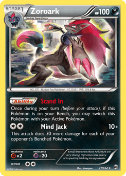 Zoroark #91 from BREAKthrough