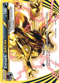 Zoroark BREAK #92 from BREAKthrough