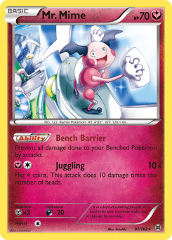 Mr. Mime #97 from BREAKthrough