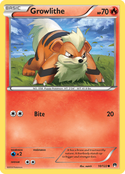 Growlithe #10 from BREAKpoint