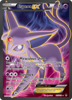 Espeon-EX #117 from BREAKpoint