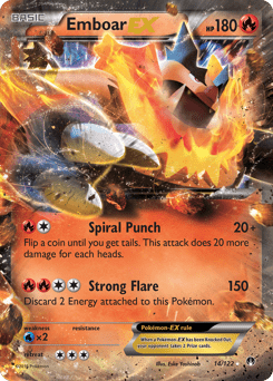 Emboar-EX #14 from BREAKpoint