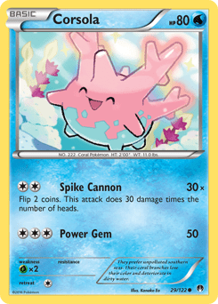 Corsola #29 from BREAKpoint
