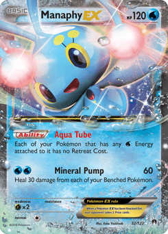Manaphy-EX #32 from BREAKpoint