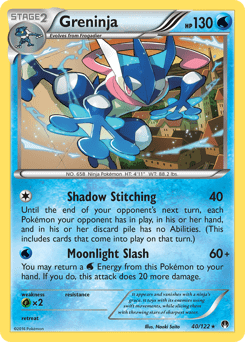 Greninja #40 from BREAKpoint