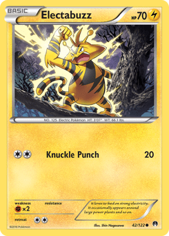 Electabuzz #42 from BREAKpoint