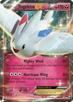 Togekiss-EX #83 from BREAKpoint