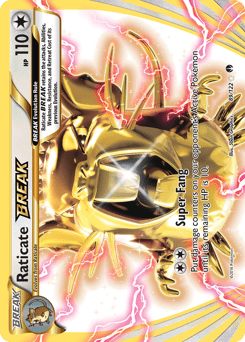 Raticate BREAK #89 from BREAKpoint