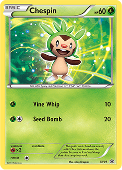 Chespin #XY01 by 5ban Graphics