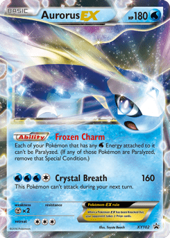 Aurorus-EX #XY102 from XY Black Star Promos