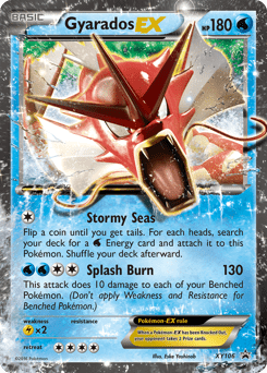 Gyarados-EX #XY106 from XY Black Star Promos