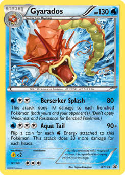 Gyarados #XY109 from XY Black Star Promos