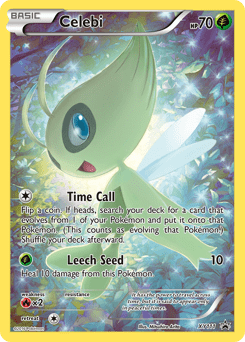 Celebi #XY111 from XY Black Star Promos