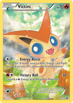 Victini #XY117 from XY Black Star Promos