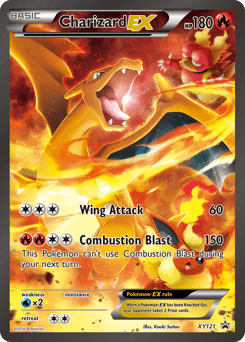 Charizard-EX #XY121 by Kouki Saitou