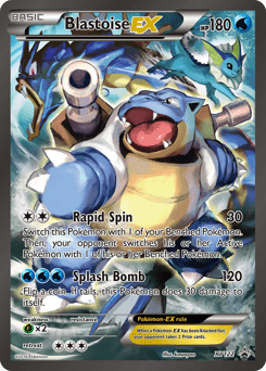Blastoise-EX #XY122 by kawayoo