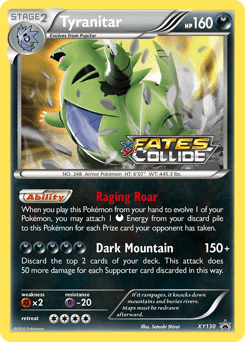 Tyranitar #XY130 by Satoshi Shirai