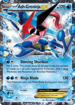 Ash-Greninja-EX #XY133 by 5ban Graphics