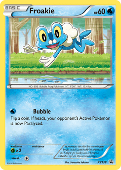 Froakie #XY138 from XY Black Star Promos