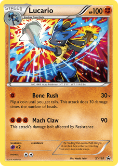 Lucario #XY140 by Naoki Saito