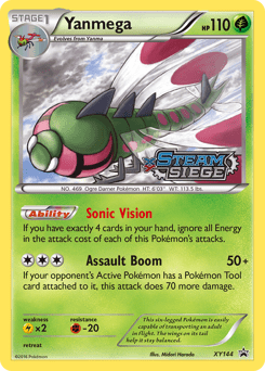 Yanmega #XY144 from XY Black Star Promos
