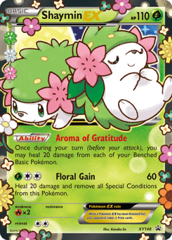 Shaymin-EX #XY148 by Kanako Eo