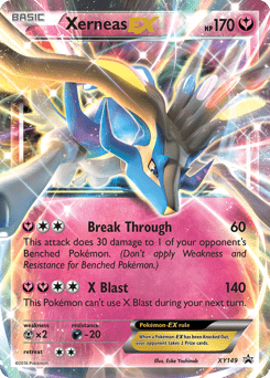 Xerneas-EX #XY149 from XY Black Star Promos