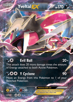 Yveltal-EX #XY150 from XY Black Star Promos
