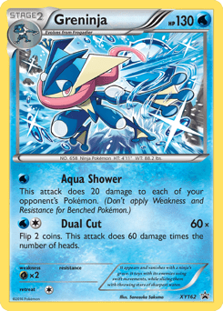 Greninja #XY162 from XY Black Star Promos