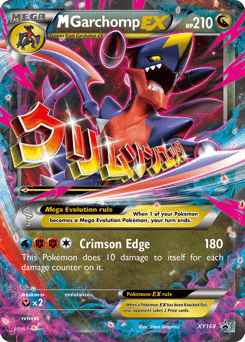 M Garchomp-EX #XY168 by 5ban Graphics
