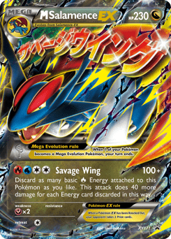 M Salamence-EX #XY171 by 5ban Graphics