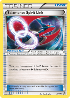 Salamence Spirit Link #XY172 by 5ban Graphics