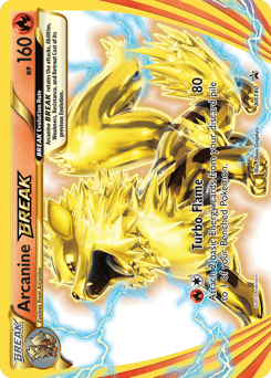 Arcanine BREAK #XY180 by 5ban Graphics