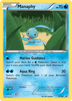 Manaphy #XY190 by Hitoshi Ariga