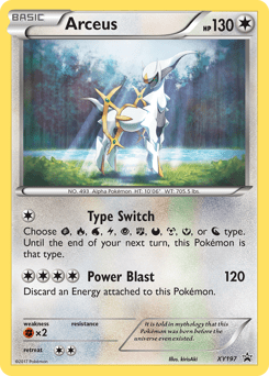 Arceus #XY197 by Naoki Saito