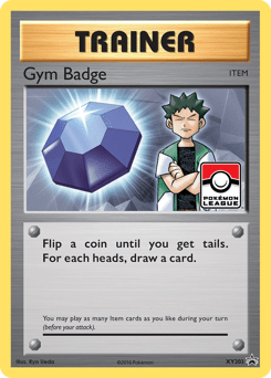 Gym Badge #XY203 by 5ban Graphics
