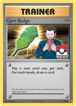 Gym Badge #XY210 by 5ban Graphics