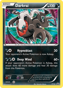 Darkrai #XY22 from XY Black Star Promos