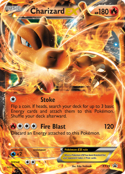 Charizard-EX #XY29 from XY Black Star Promos